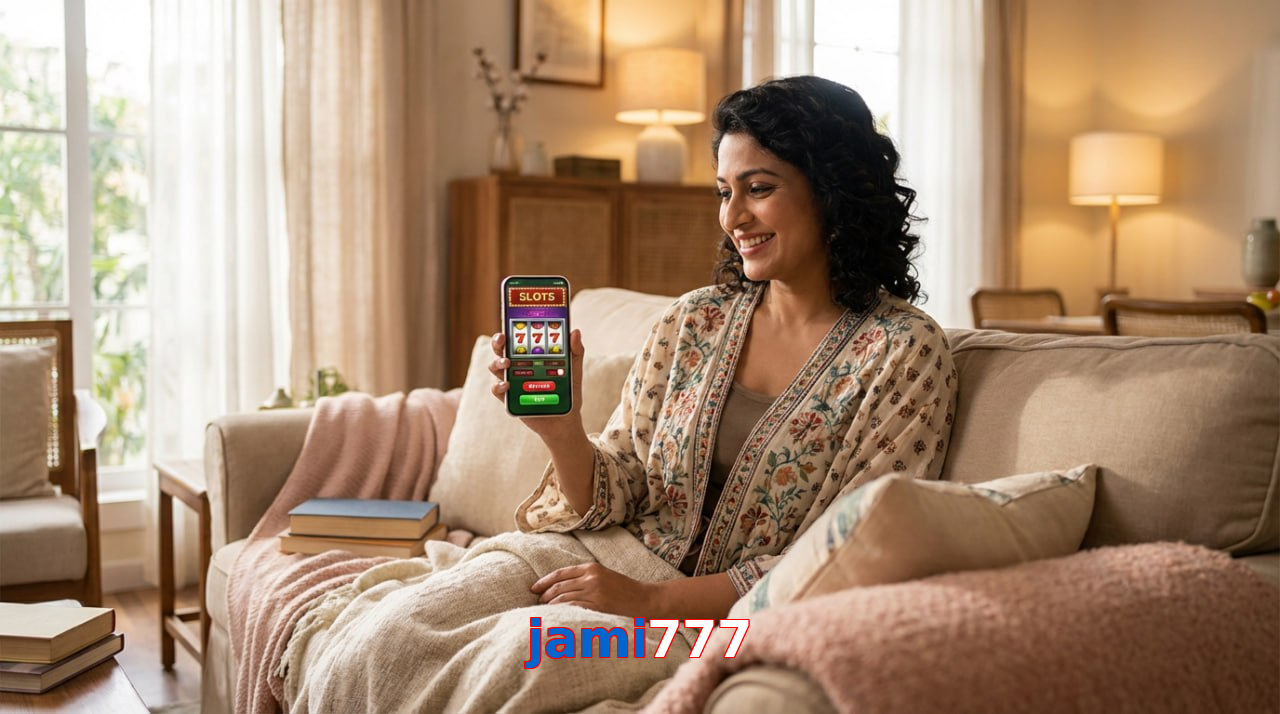 Main screen of Jami777 online page for PK players